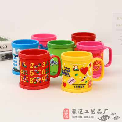 Toothbrush Cup for Children Washing Cup Mouthwash Baby Cartoon Tooth Mug Children Cute Three-Dimensional Creativity Pattern Tooth-Cleaners Household