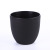 Factory Direct Supply Plastic Black round Frosted Thickened Succulent Flower Pot Breathable Plant Flower Pot Can Be Processed and Customized