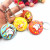 PVC Soft Rubber Creative Cartoon Animal Doll Donut Keychain Pendant Bag Accessories Food Store Small Gift