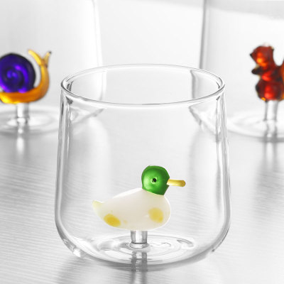 3D Three-Dimensional Animal Glass Cup