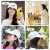 2021 New Creative Outdoor Travel Men's and Women's Hats USB Rechargeable Portable Sunshade Fan Summer Gift