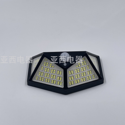 CL-100 Cross-Border Hot Selling 100led Solar Induction Lamp Wall Lamp Outdoor Waterproof
