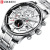 Curren 8362 Men's Watch Waterproof Quartz Watch Six-Pin Steel Belt Watch Calendar Men's Watch