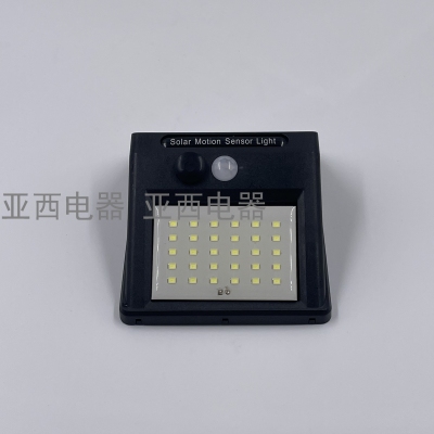 CL-30 Factory Direct Sales Cross-Border 30led Solar Induction Lamp Wall Lamp Outdoor Waterproof