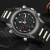 Stryve S8009 Multi-Functional Men's Sports Electronic Watch 30 M Waterproof Double Inserts Men's Watch Hot Selling Watch