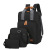 New Backpack Three-Piece Set Korean Travel Bag Computer Backpack Middle School Student Schoolbag Manufacturer