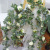 1.8 M Eucalyptus Rose Rattan Flower Garland Decoration Simulation Fake Flower Wedding Timbo Rose Cross-Border Ornamental Flower