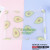 Cartoon Transparent File Bag Storage Folder Student Large Capacity Waterproof Zipper Bag School and Office Supplies