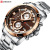 Curren 8360 Men's Watch Waterproof Quartz Watch Multi-Function Six-Pin Calendar Business Men's Watch