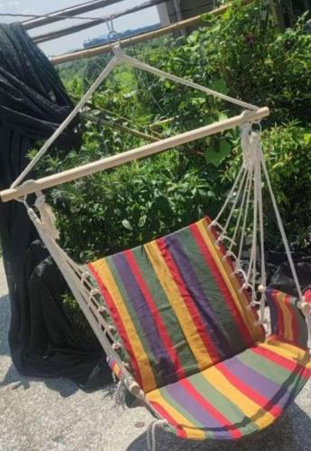 single leisure lazy courtyard balcony hanging basket european style terrace swing chair garden family hanging chair
