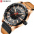 Curren 8374 Men's Watch Waterproof Quartz Leather-Belt Watch Business Calendar Men's Watch