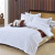 Hotel Bed & Breakfast Room Cloth Product Tribute Silk Jacquard Bedding Cloth Product Four-Piece Set Hotel Quilt Cover