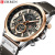 Curren New 8380 Men's Watch Waterproof Quartz Multifunctional Men's Watch Calendar Leather-Belt Watch