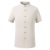 21 Summer New Men's Cotton and Linen Short Sleeve Shirt Middle-Aged and Elderly Stand Collar Loose Large Size Business Simplicity Half Sleeve Cardigan