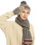 Exclusive for Cross-Border New Foreign Trade Winter Warm Suit Acrylic Knitted Wool Hat Scarf Gloves Match Sets
