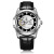 Olense Men's Mechanical Watch High-Grade Stainless Steel Leather Strap Automatic Mechanical Watch Men's Sapphire Watch