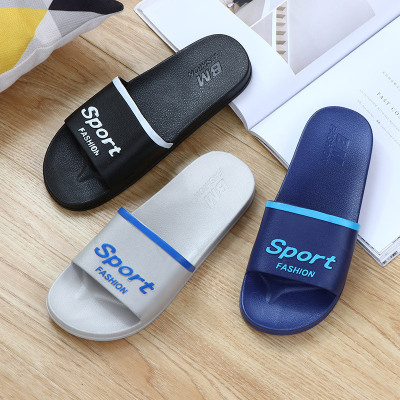 New Quality Thick Bottom Sports Home Slippers Summer Men's Slippers Wholesale Bathroom Slippers Men