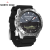 Men's Business Outdoor Casual Sports Waterproof Steel Watch Height Air Pressure Diving Watch Double Display Watch