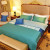 Hotel Bed & Breakfast Room Cloth Product Solid Color Satin Stitching Bedding Cloth Product  Hotel Quilt Cover