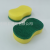 Six-Piece Combination-8# Kitchen Cleaning Brush Sponge Brush 8 Words Scouring Sponge Handle Steel Wire Ball Combination