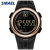 SMAEL Smael 1703 Men's Electronic Watch Rubber Band Date Display Timing Alarm Clock Luminous Watrproof Watch
