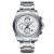 Biden Sports Watch Multi-Functional Six-Pin Men's Steel Strap Watch Casual Fashion Waterproof Watch 0084