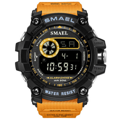SMAEL Smael Watch Authentic Fashion Sports Outdoor Waterproof Multifunctional Popular Men's Electronic Watch