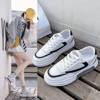 Breathable White Daddy Shoes Women's Ins Trendy 2021 Summer New Korean Style Leisure Sports Board Shoes Trendy H7705-1