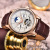 Lige Lige Men's Automatic Mechanical Watch Men's Watch Leather Belt Waterproof Multi-Function Sport Watch Tourbillon Watch