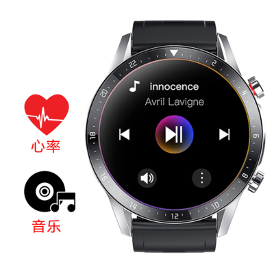 Smart Sports Music Storage Play Health Watch Multi-Function Heart Rate Blood Pressure Bluetooth Calling Photo Watch