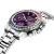 Biden 0163l-1 Women's Watch Rainbow Quartz Steel Belt Six-Pin Fashion Calendar Business Personality round