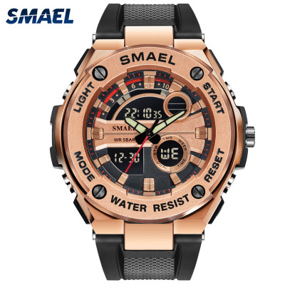 SMAEL Smael New Watch Genuine Outdoor Sports Multifunctional Waterproof Electronic Watch Popular Men