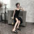 2021 New Summer Women's Clothes Dress Graceful Slip Dress Skimming Small Black Dress Inner Wear Base Skirt Midi Skirt