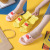 Children's Slippers Summer Girls Boys Baby Cartoon Cute Indoor Soft Bottom Non-Slip Medium and Big Children Parent-Child Sandals