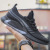 2021 Summer New Solid Color Fashion Trendy Sports Casual Shoes Flyknit Surface Comfortable Breathable Men's Shoes