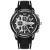 SMAEL Smael Multi-Function Watch Business Formal Wear Leather Strap Outdoor Sports Men's Watch Waterproof Quartz Watch