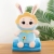 Cartoon Airable Cover Plush Toy Pillow Dual-Use Cute Rabbit Multi-Functional Nap Blanket Cushion Plush Doll