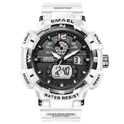 SMAEL Smael New Trend Double Display Luminous Watch Men's Outdoor Sports Fashion Electronic Quartz 8045