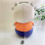 Factory Direct Sales Cute Cartoon Couple Cow Plush Toy Pillow Doll Pillow to Picture Sample Customization