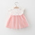 Children's Clothing Girls' Sleeveless One-Piece Dress Summer Infant, Baby, Infant Bow Mesh Princess Skirt Little Kids' Summer Clothing