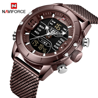 NAVIFORCE Sonata Men's Fashion Sports Watch Waterproof Electronic Watch Foreign Trade Multifunctional Luminous Quartz Watch