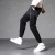 2021 Spring Youth Korean Style Stretch Jeans Men's Casual Elastic Waist Ankle-Tied Slim Fit Cropped Harem Pants Men's