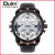 Oulm Cool Men's Watch Quartz Watch New Four-Hour Casual Fashion Multi-Time Zone Large Dial Men's Watch