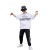 Men's Medium and Large Children's Summer Short Sleeve T-shirt Top 2021 New Korean Style Fashion Brand Western Style Fashion Casual Thin