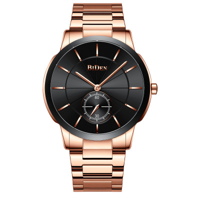 Biden Biden Brand Men's Watch Casual Fashion Steel Belt Quartz Watch Ultra-Large Factory Wholesale Watch