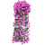 Artificial Flower Violet Hanging Flower Vine Wall Hanging Chlorophytum Comosum Hanging Basket Flower Living Room Balcony Home Decorative Wall Hangings Flower