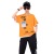 Men's Children and Teens Short Sleeve T-shirt Workwear Fashion Brand Top 2021 Summer New Korean Style Western Style Undershirt Casual