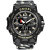 SMAEL Smael 1545d Camouflage New Fashion Sports Double Display Watch Men's Popular Luminous Alarm Clock Running Seconds