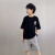 Boy's Short-Sleeved T-shirt 2021 New Fashionable Summer Clothing Children's Korean-Style Printed round Neck Medium and Large Children's Clothing Half-Sleeved T-shirt Fashion Brand