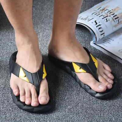 Owl Fashion Flip Flops Summer Personalized Flip Flops Men's Beach Slippers Men's Factory Wholesale